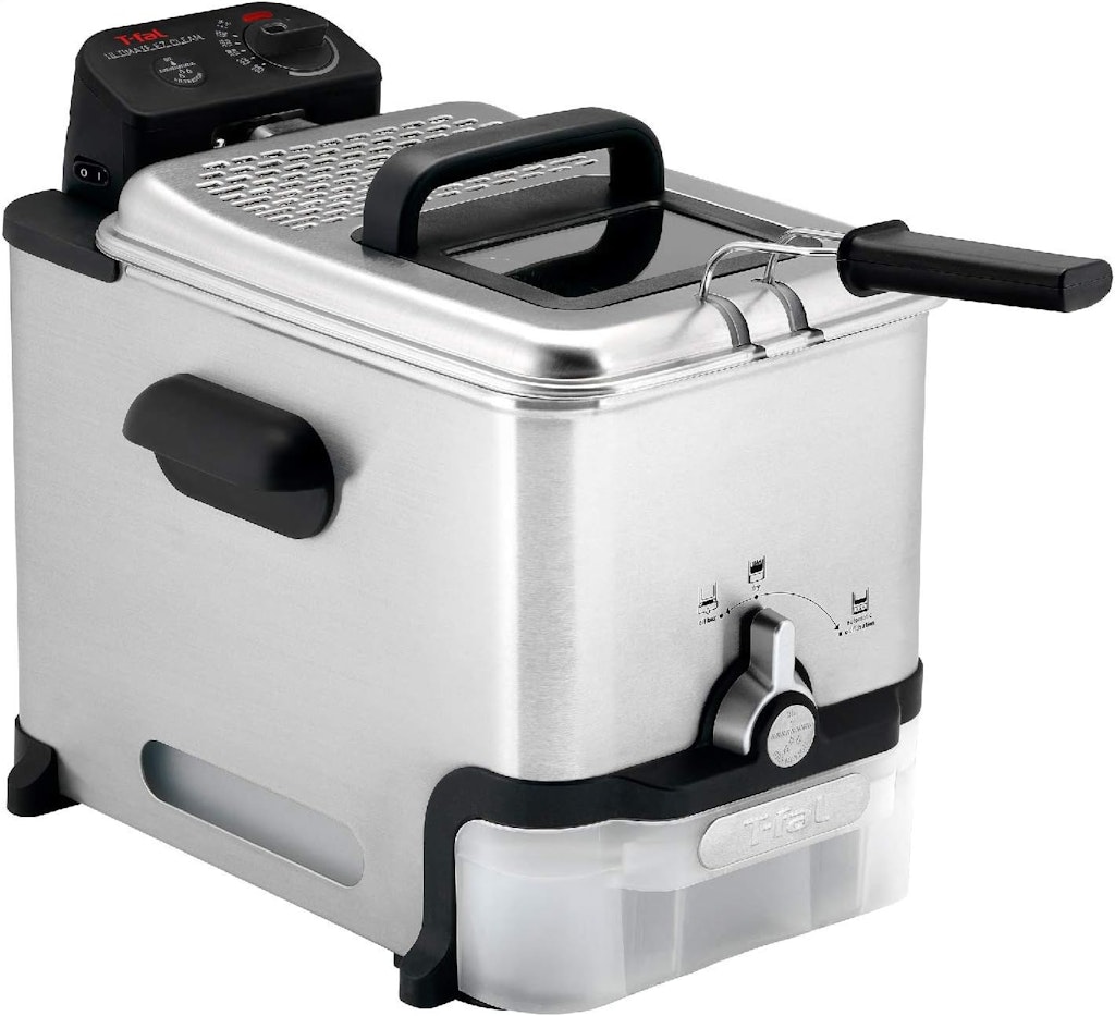 T-Fal 3.5L Stainless Steel Deep Fryer: $90