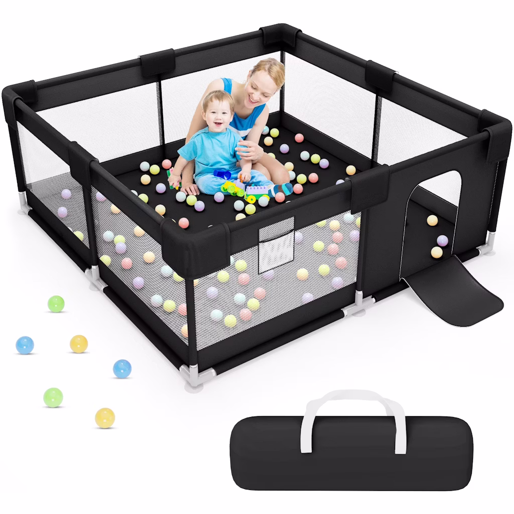 Babyeap 50" x 50" Baby Playpen: $29.99 Babyeap 50" x 50" Baby Playpen: $29.99