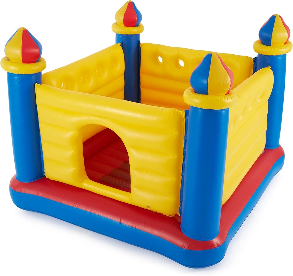 Intex Inflatable Colorful Jump-O-Lene Bounce Castle: $38