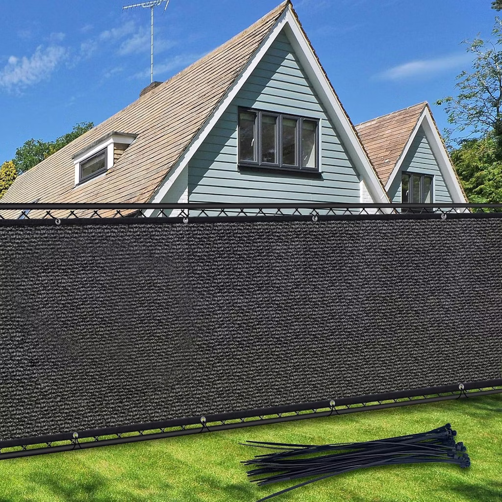 6x50-Foot Privacy Screen Fence: $28