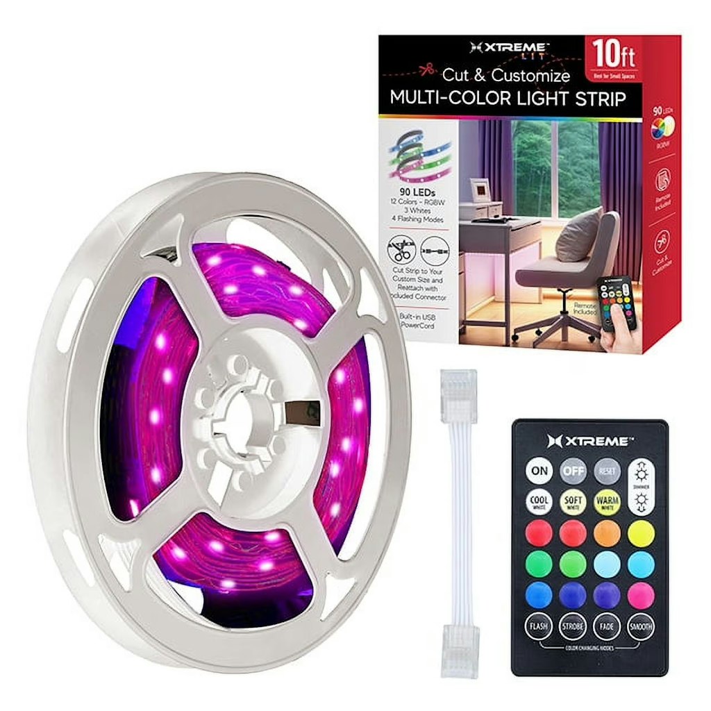 Xtreme Lit Cut & Customize Multicolor LED Light Strip Kit: from $7 Xtreme Lit Cut & Customize Multicolor LED Light Strip Kit: from $7
