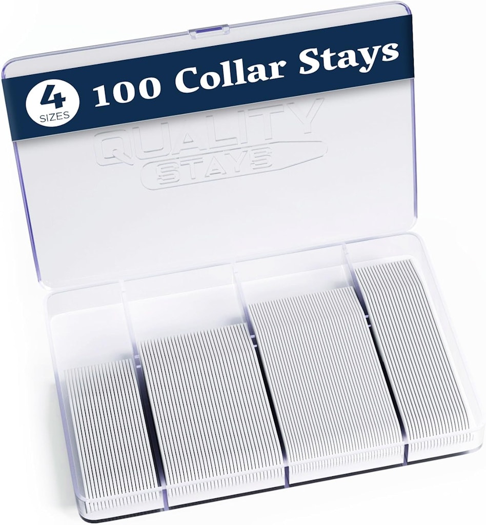 Durable Plastic Collar Stays 100-Piece: $4.99 in cart Durable Plastic Collar Stays 100-Piece: $4.99 in cart