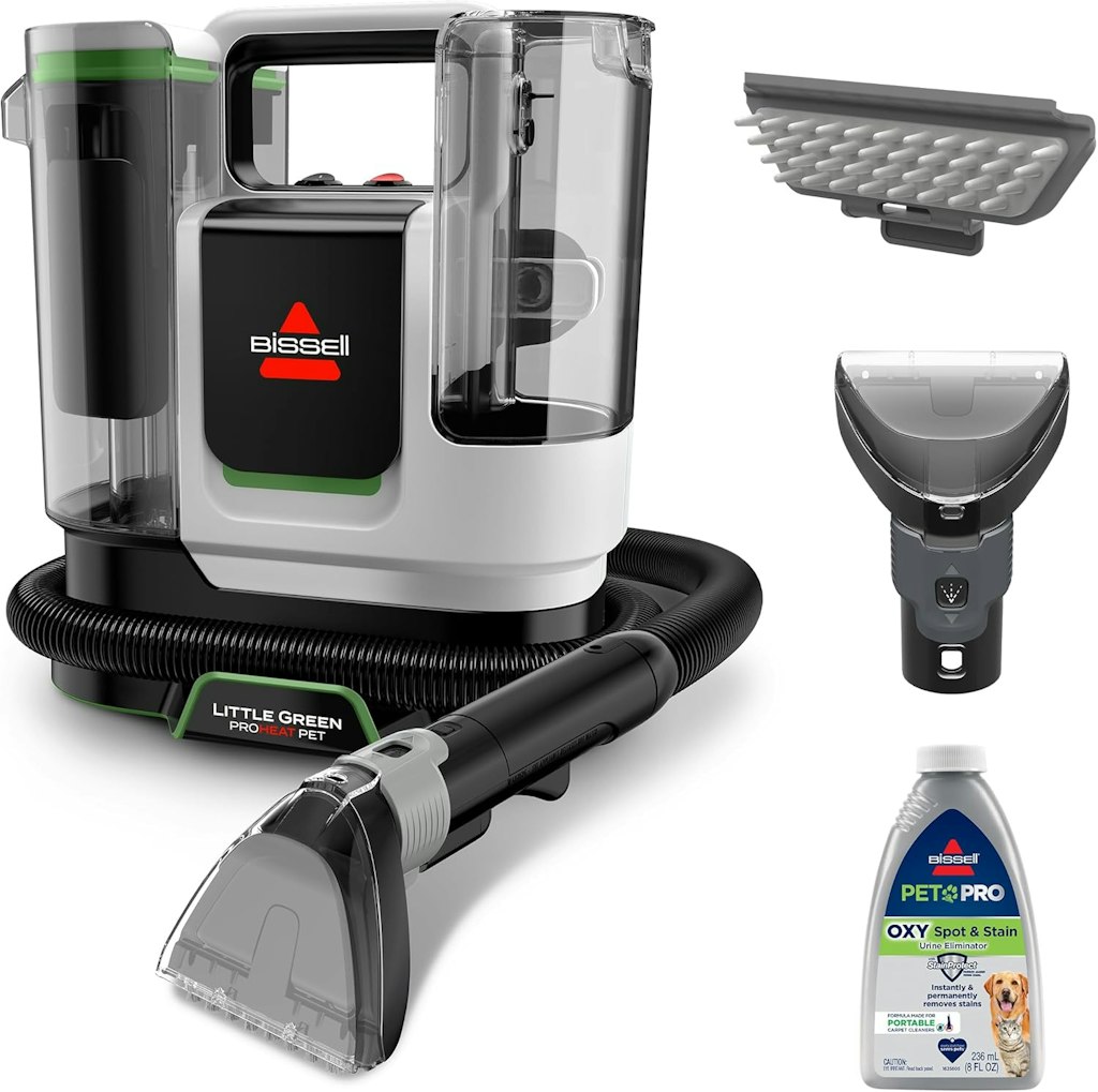 Bissell Little Green Proheat Pet Portable Deep Cleaner: $130