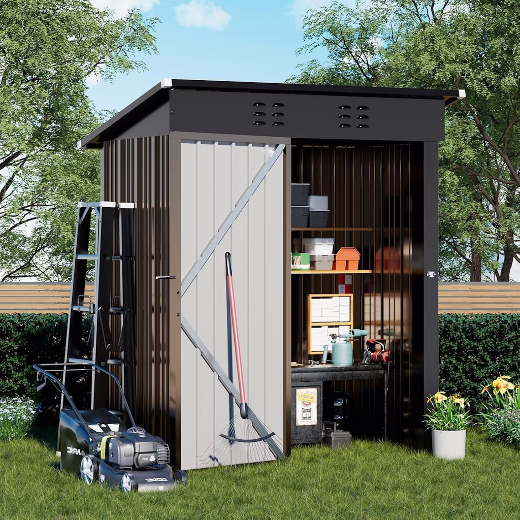 5x3-Foot Storage Shed: $99