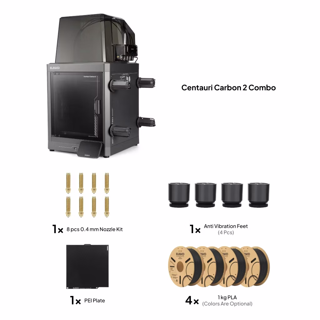 Elegoo Centauri Carbon 2 Combo FBT Bundle: $482 Elegoo Centauri Carbon 2 Combo FBT Bundle: $482