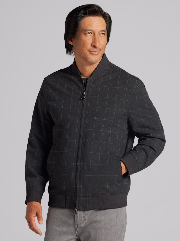 Awearness Kenneth Cole Men's Stretch Bomber Jacket: $17