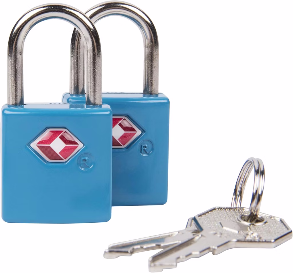 Travelon TSA Set of 2 Padlock Luggage Locks: $5.94