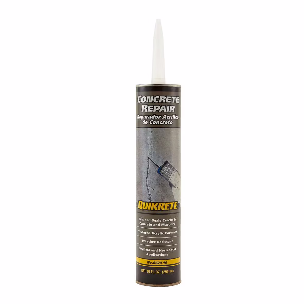 Quikrete Water-Resistant 10-oz. Concrete Crack Repair: $6.18