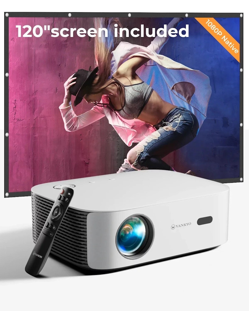 Open-box Vankyo 120" 1080p LED Projector: $52 Open-box Vankyo 120" 1080p LED Projector: $52