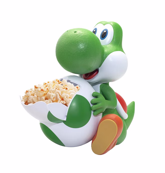 Collectible Yoshi Popcorn Bowl at Cinemas: $50