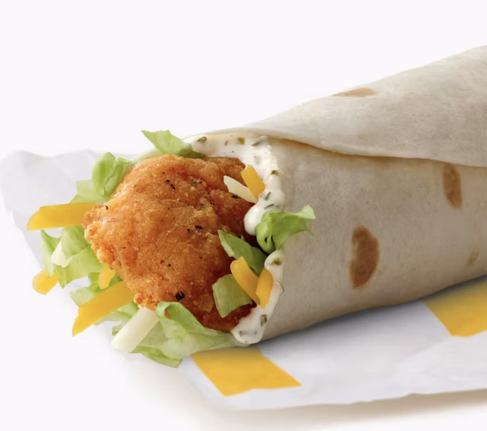 McDonald's Snack Wrap: Free w/ $1 purchase when you download the app