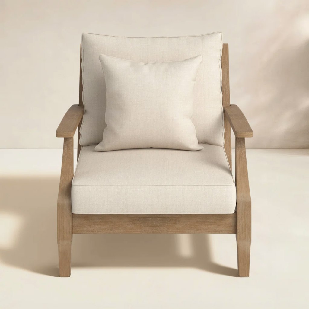 Samya Outdoor Chair with Cushions at Joss & Main: $599 + extra 10% off