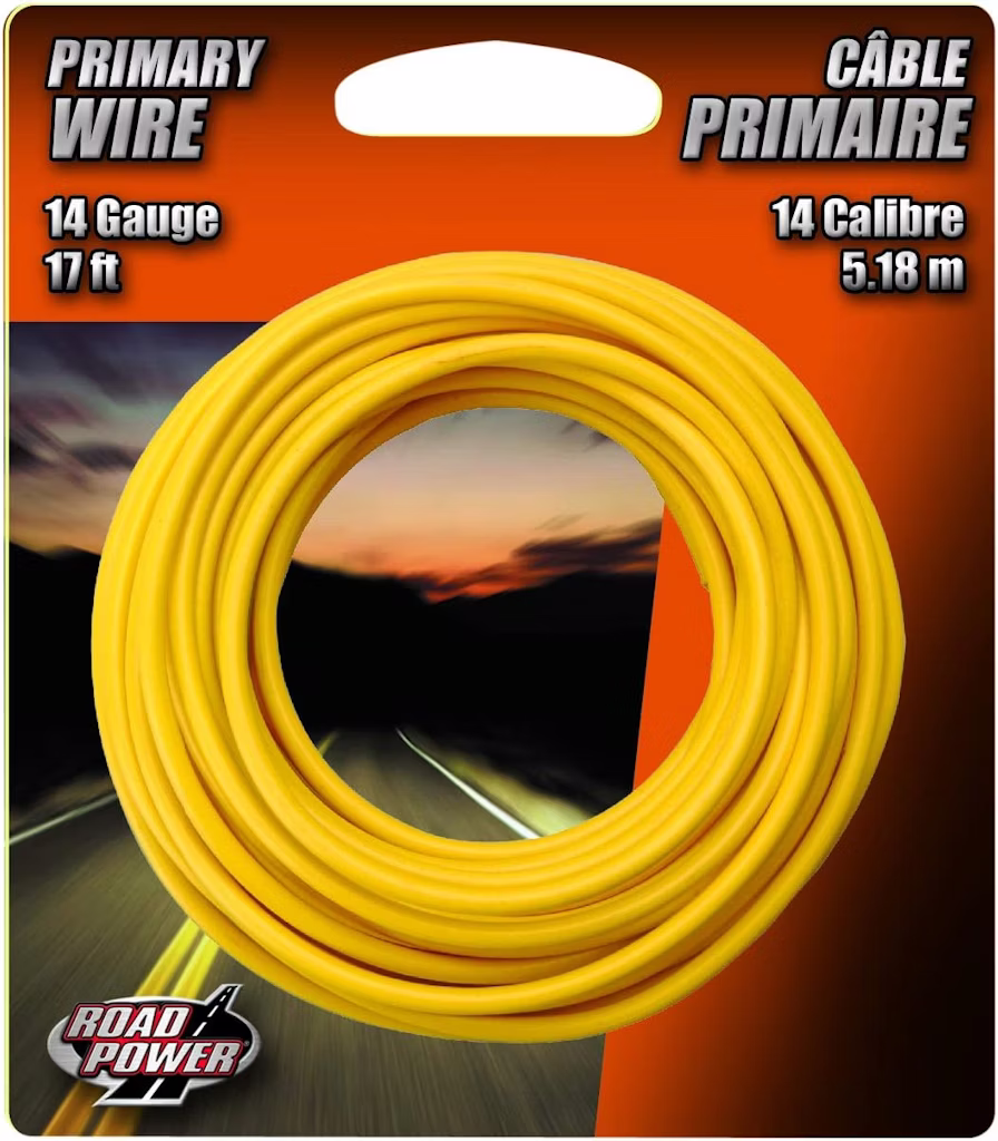 Coleman Cable Road Power 17-Foot 14-Gauge Copper Wire: $6.12