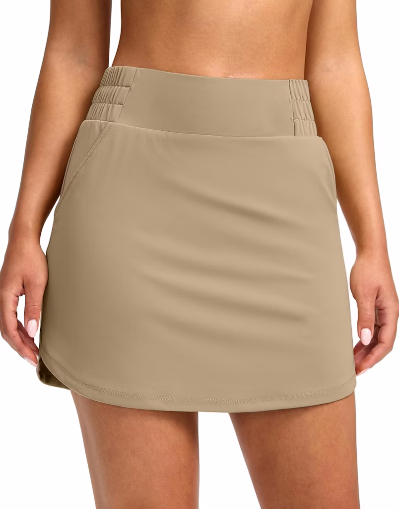 Santiny Golf Skirt with 4 Pockets: $14.84