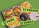 Shake Shack Special App Prices for $5 Shakes, $3 Fries, $1 Sodas
