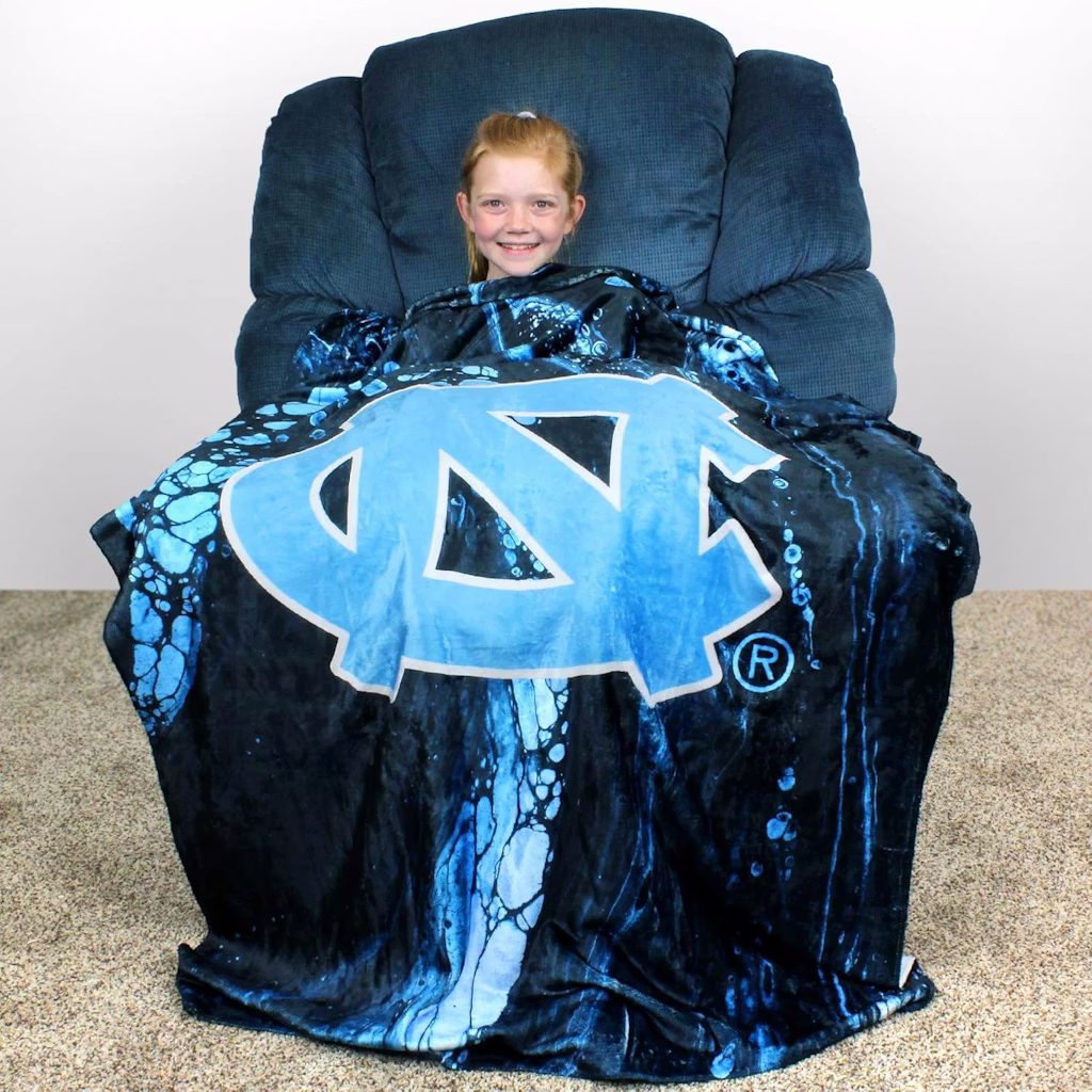 College Covers Everything Comfy NCAA Throw Blanket: $14