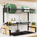 Kitsure Over The Sink Dish Drying Rack for $20 + free shipping w/ Prime