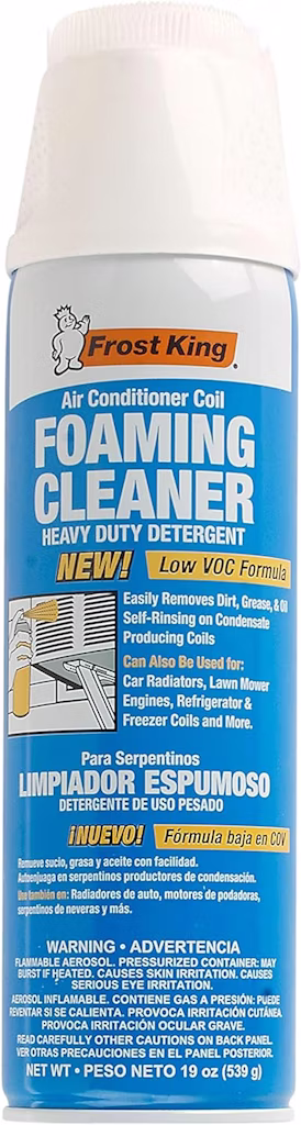 Frost King ACF19 Air Conditioner Foam Coil Cleaner: $6.37