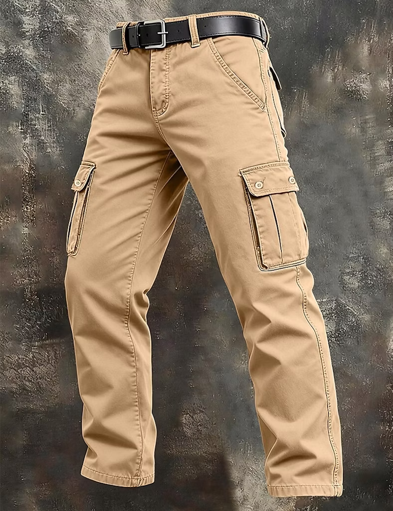 Men's Trousers Work Pants: $9