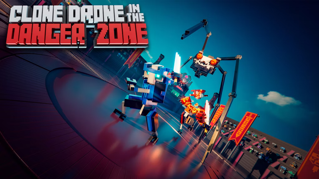 Clone Drone in the Danger Zone for PC (Epic Games): Free