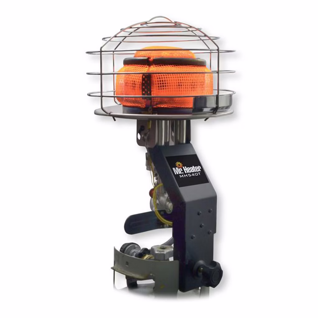 Mr. Heater 45,000 BTU 540-Degree Propane Tank Top Heater: $75