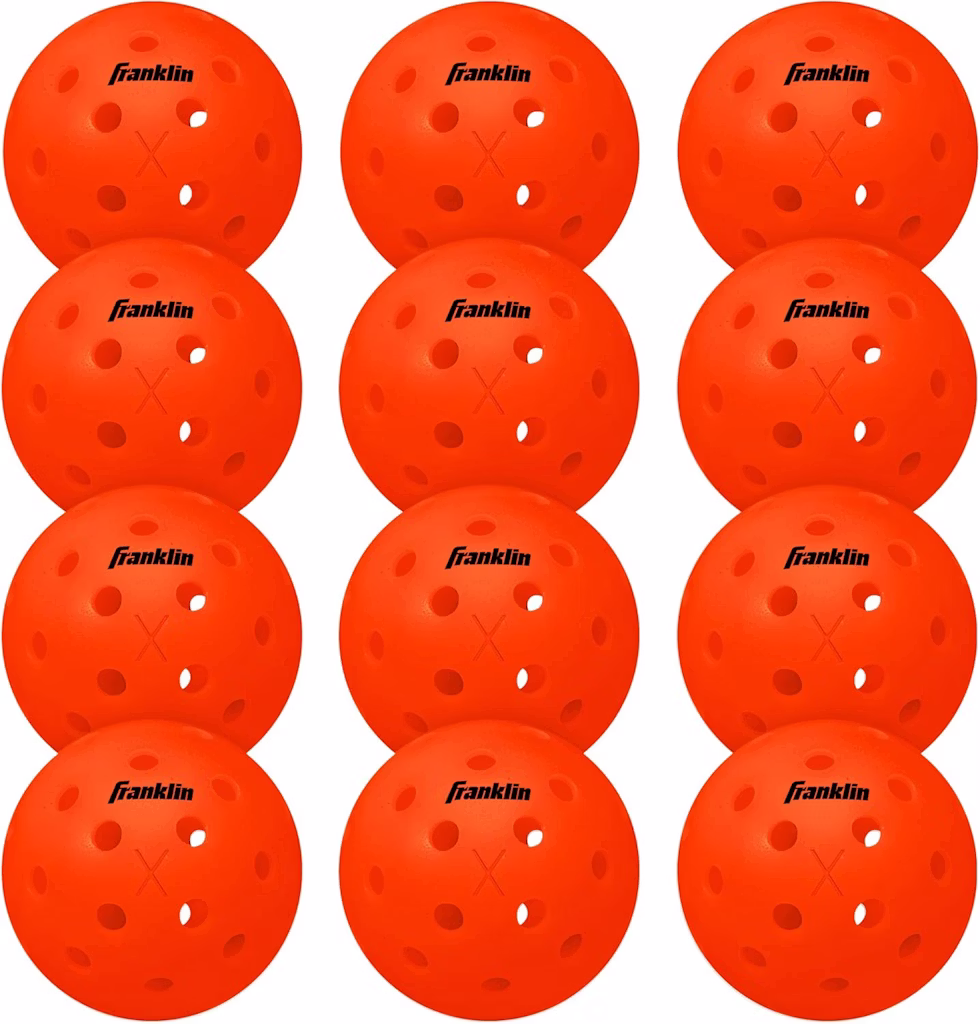 Franklin Sports X-40 Outdoor Pickleball 12-Pack: $9.99 Franklin Sports X-40 Outdoor Pickleball 12-Pack: $9.99