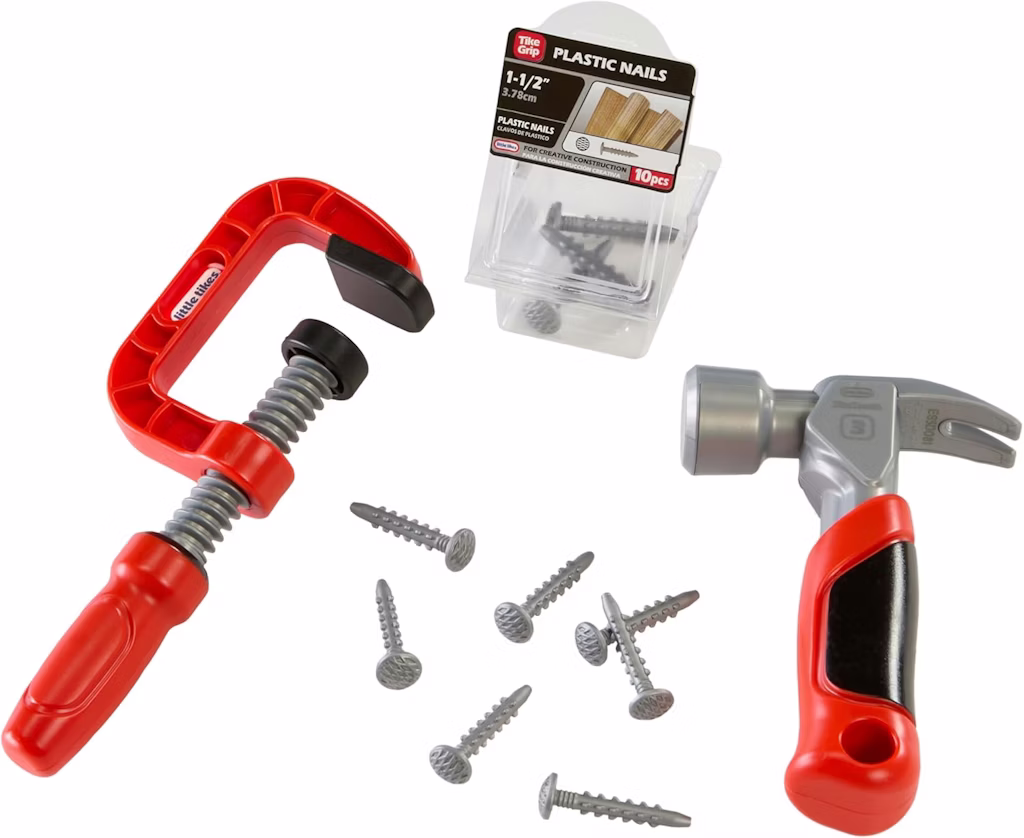 Little Tikes Creative Construction Hammer & Nail Set : $3.99
