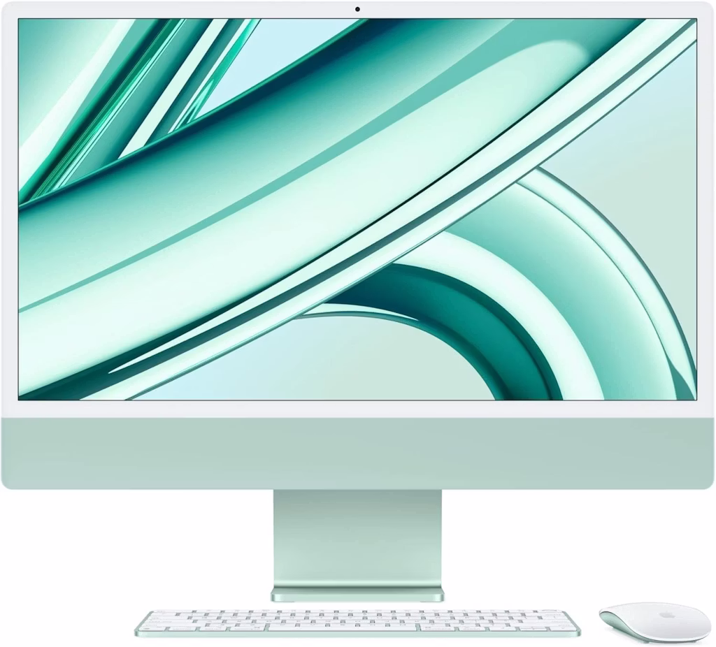 Refurb Apple iMac M3 23.5" All-in-One Desktop w/ 24GB RAM: $1,369