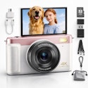 4K 75MP Vlogging Camera with Flip Screen for $34 + free shipping