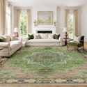 Amada Home Furnishing 8x10-Foot Washable Non-Slip Area Rug for $50 + free shipping