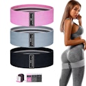Zakerda Non-Slip Latex Exercise Band Set for $3.50 + free shipping w/ first order