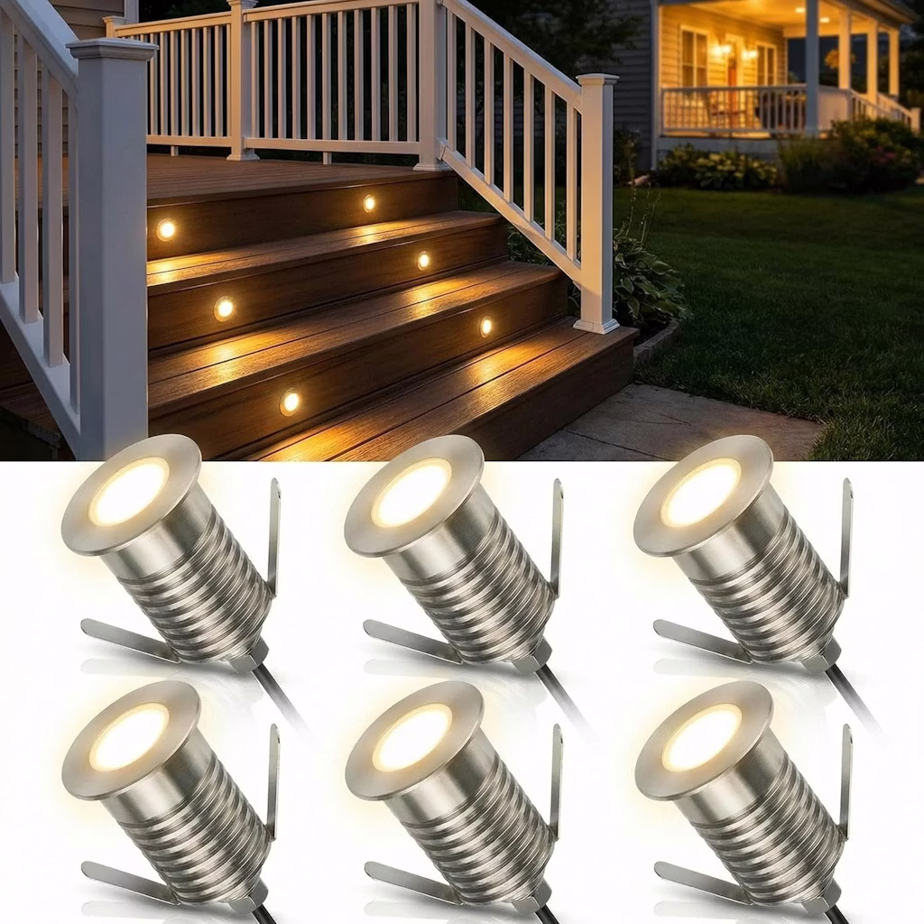 Malory Low Voltage Deck Light 6-Pack: $33.79