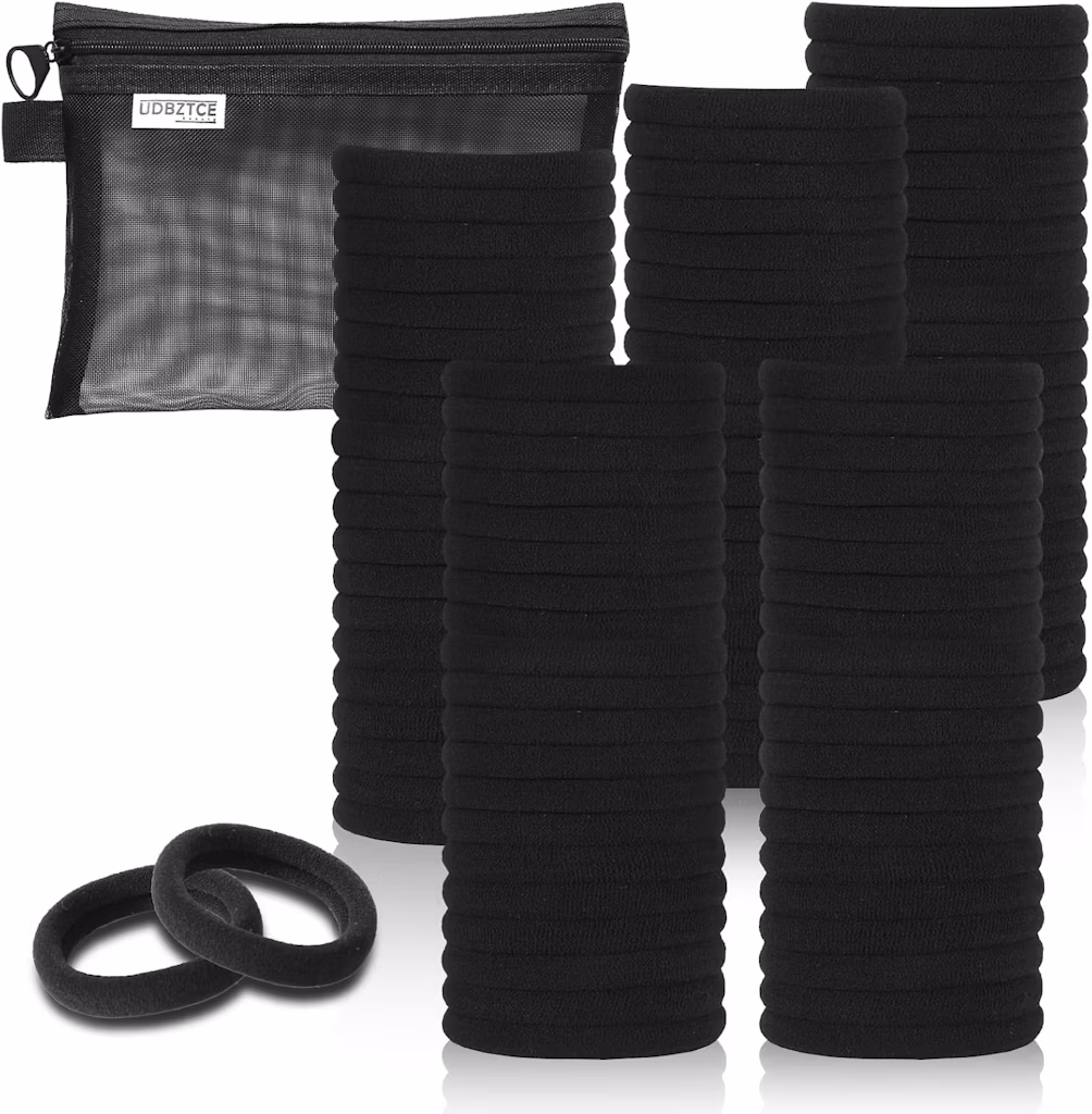 Nylon Elastic Hair Ties 100-Pack: $4.99