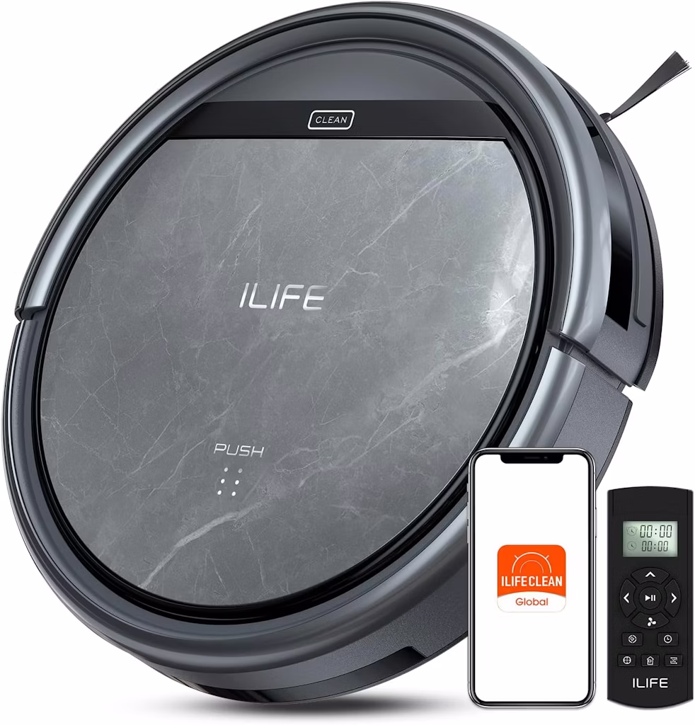Ilife V5s 4,000Pa Max Robot Vacuum Cleaner: $85.99