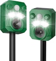 X-Octenol Ultrasonic Solar Animal Repellent 2-Pack for $27 + free shipping