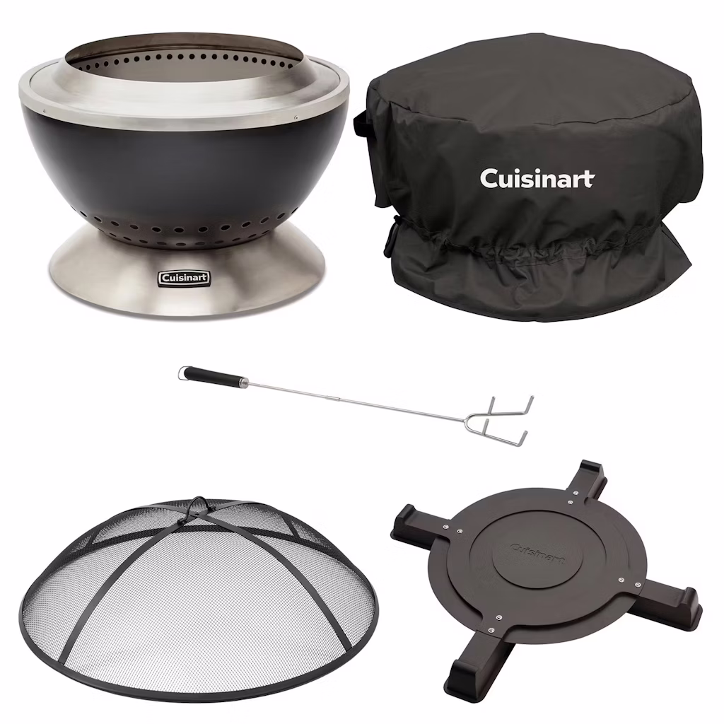 Cuisinart 24" Smokeless Fire Pit Bundle: $121 for members Cuisinart 24" Smokeless Fire Pit Bundle: $121 for members