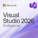 Microsoft Visual Studio 2026 Professional for Windows 10/11 1-PC Lifetime License for $39 + digital download