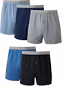 Hanes Men’s Exposed Waistband Knit Boxers 5-Pack for $15 + free shipping w/ Prime