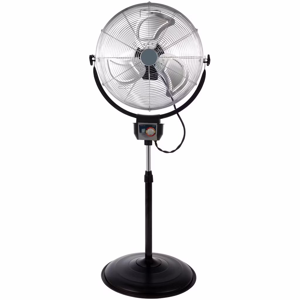 Optimus 20" Industrial-Grade Oscillating Stand Fan: $87