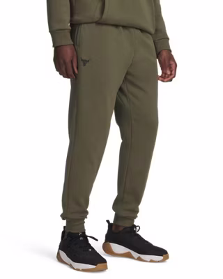 Under Armour Men's Project Rock Rival Fleece Joggers: $21