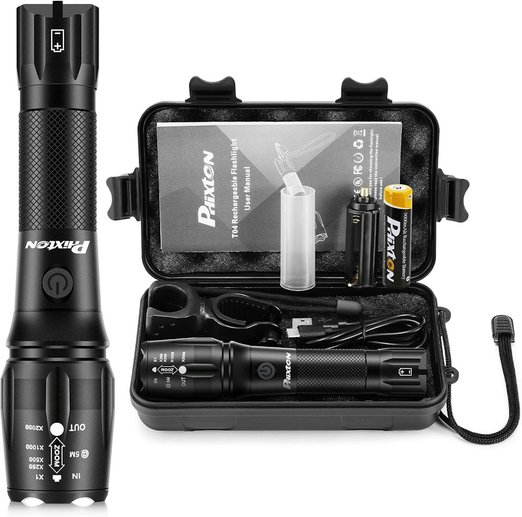 Phixton 5-Mode LED Flashlight: $7.69