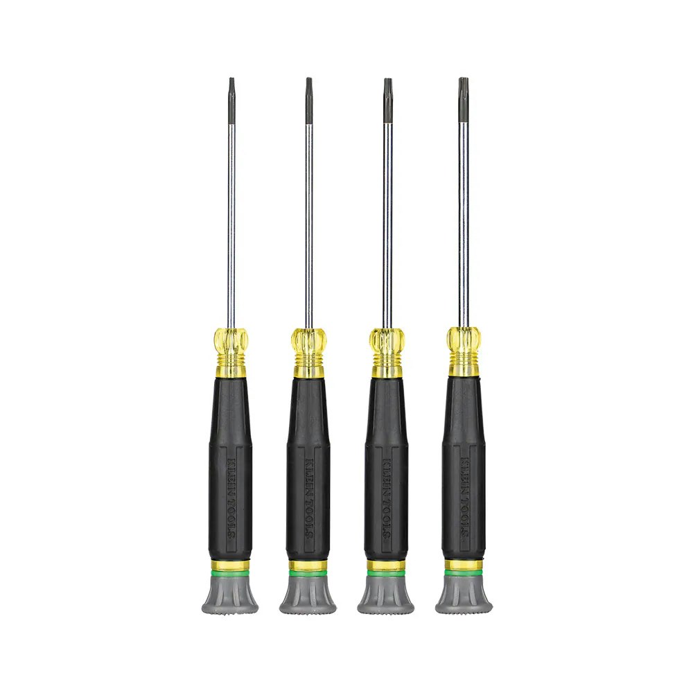 Klein Tools Torx 4-Piece Precision Screwdriver Set: $9.98 Klein Tools Torx 4-Piece Precision Screwdriver Set: $9.98