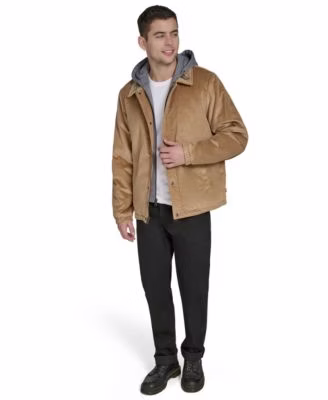 Levi's Men's 100% Cotton Corduroy Coaches Jacket: $45 Levi's Men's 100% Cotton Corduroy Coaches Jacket: $45