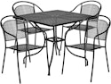 Flash Furniture Oia 5-Piece Patio Table and Chairs for $290 + free shipping