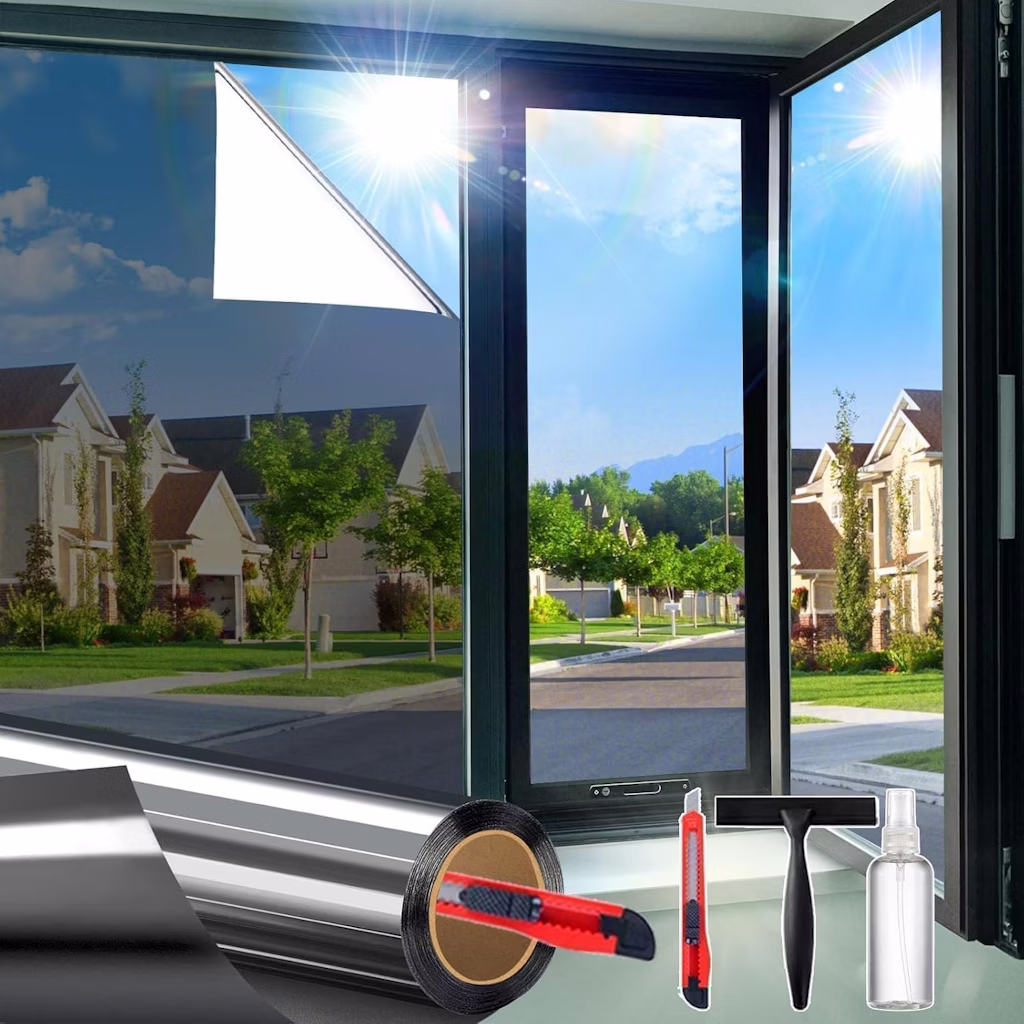 17.5" x 78.7" One-Way Daytime Privacy Window Film: $5.92