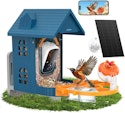 Minikey Solar Powered Bird Feeder w/ 2K HD Camera for $43 + free shipping