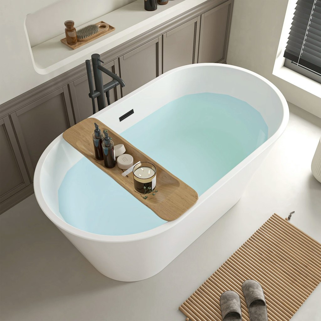 Vanity Art Freestanding Soaking Acrylic Bathtub at Joss & Main: $549 + extra 10% off Vanity Art Freestanding Soaking Acrylic Bathtub at Joss & Main: $549 + extra 10% off