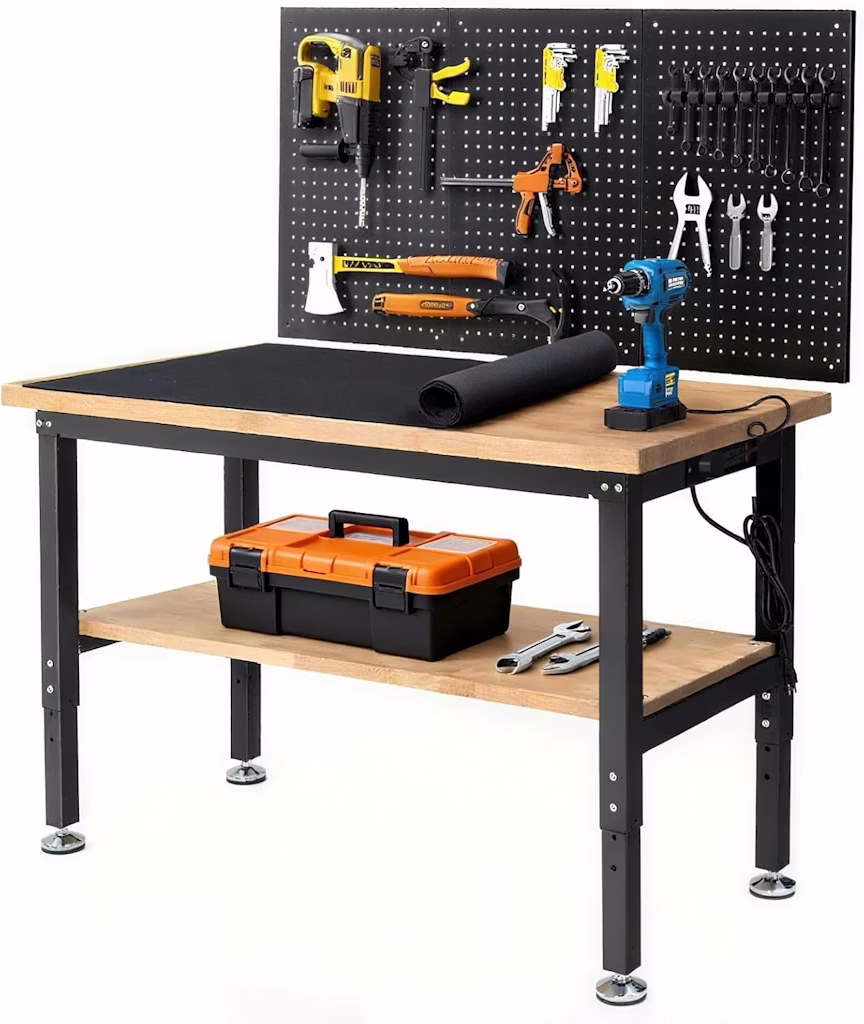 EnjoyWood 48" Adjustable Workbench: $227.99