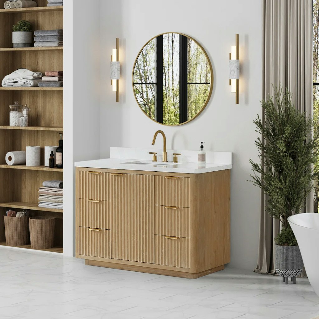Adela 48'' Single Bathroom Vanity: $2,499 + extra 10% off Adela 48'' Single Bathroom Vanity: $2,499 + extra 10% off