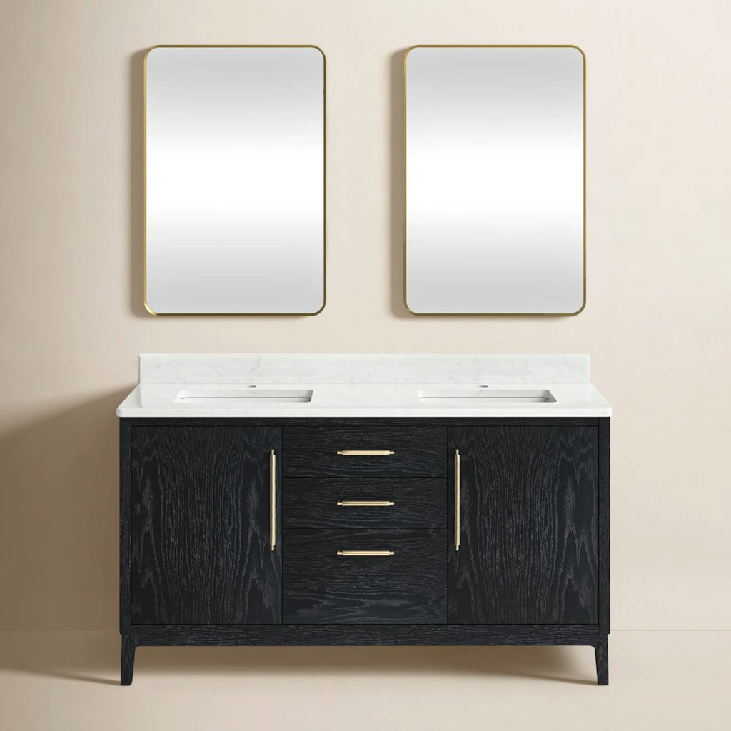 Langosta 60" Free Standing Double Bathroom Vanity: $2,560 + extra 10% off Langosta 60" Free Standing Double Bathroom Vanity: $2,560 + extra 10% off
